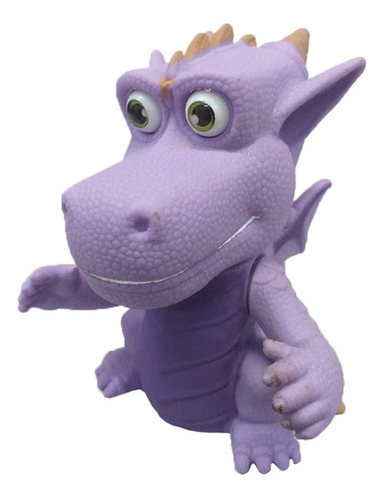 Boneco Dragão Infantil 20cm Menino Brinquedo Vinil Infantil