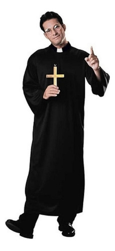 Disfraz Adulto Sacerdote Traje Obispo Cruz Cd 0720