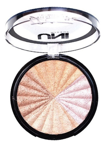 Iluminador Facial Brilho Intenso Efeito Radiante Uni Makeup