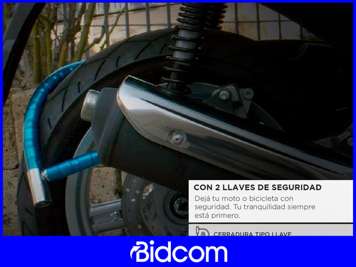 Cadena Linga De Seguridad Gadnic 2 Llaves Antirobo Resistent