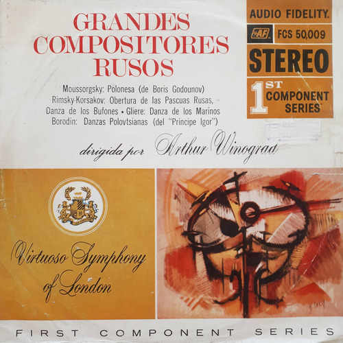 Winograd Sinfonica D Londres - Grandes Compositores Rusos Lp