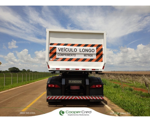 Imagem 9 de 15 de Rodocaçamba Randon Basculante 2019 Randon Com Pneus 9 Eixos