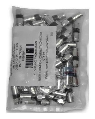 Pinzas F Compresión Coaxial Rg6 Permaseal Incluye 100 Plug (Usado)