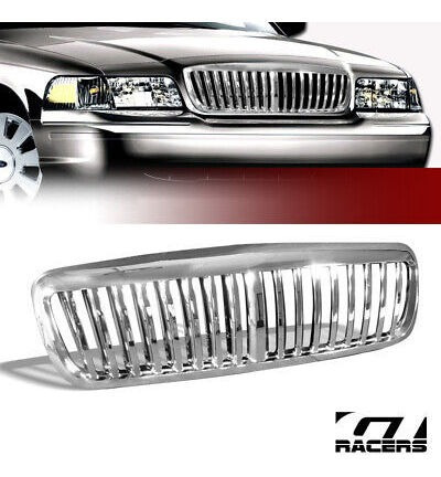 For 1998-2007 Ford Crown Victoria Chrome Vertical Front  Gt2