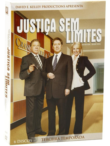 Justiça Sem Limites 3ª Temporada - Box Com 6 Dvds - Novo