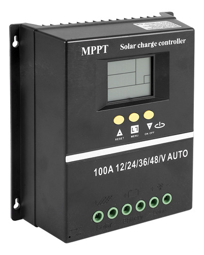 Controlador De Carga Automático De Panel Solar G1pwm 100a 12