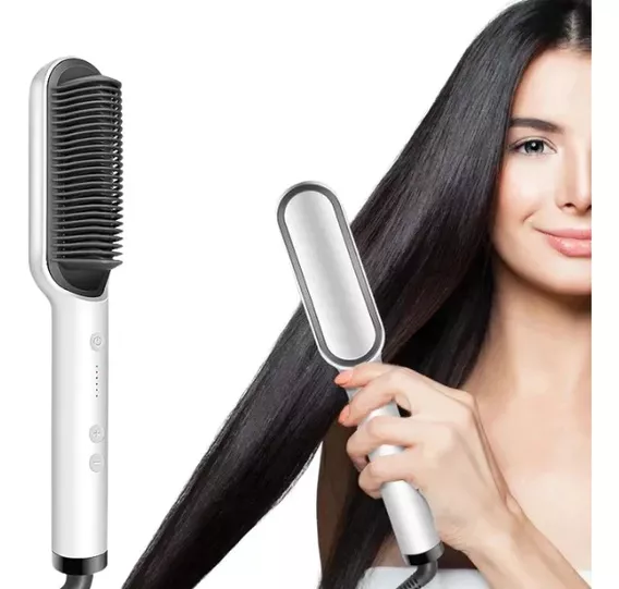 Cepillo Peine Electrico Alisador Planchita Para Cabello Pelo