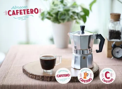 Molinillo De Cafe Hudson Negro + Cafe Colombia En Grano 250g
