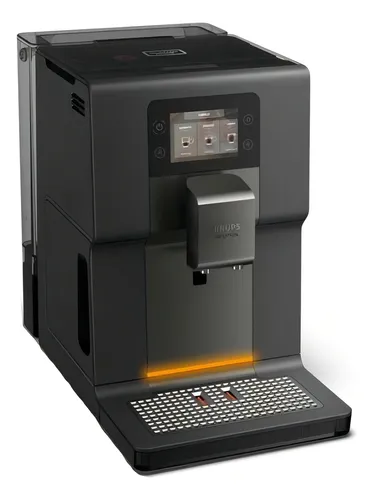 Cafetera Krups Intuition Preference Touch EA875 super automática gris expreso