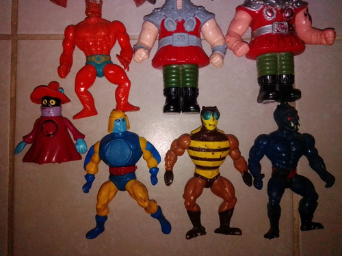 Figuras Heman Motu Vintage 80s Originales (Usado)