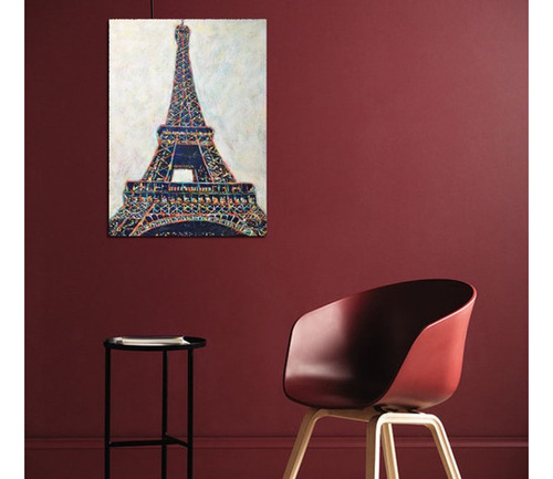 Vinilo Decorativo 20x30cm Paris Torre Eiffel Francia M1