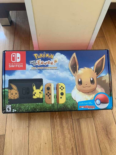 Nintendo Switch Pokemon Lets Go Eevee Usada Nintendo Consola