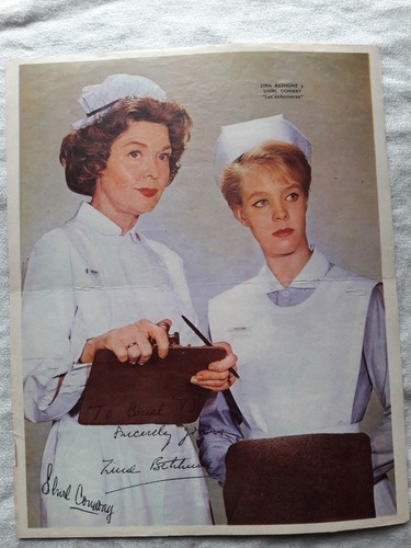 Poster Revista Canal Tv - Zina Bethune Y Shirl Conway 