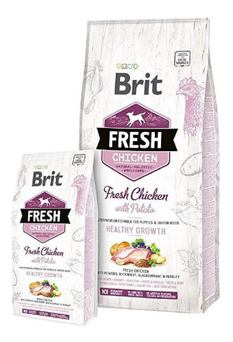 Brit Fresh Chicken With Potato Puppy 2,5kg