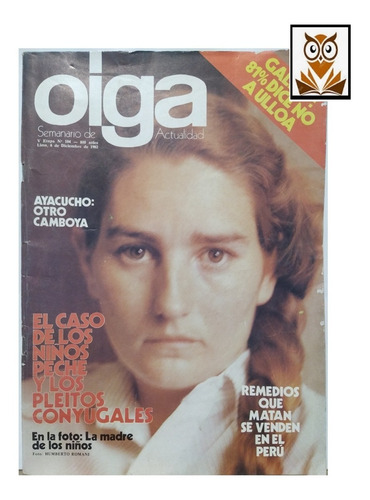 Revista Oiga:  Artículo De José Carlos Mariátegui.