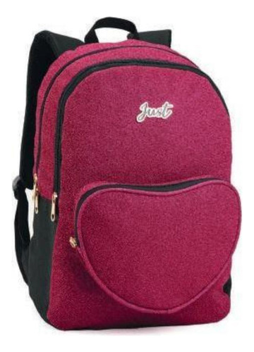 Mochila Juvenil Feminina Just Denlex Escolar Viagem