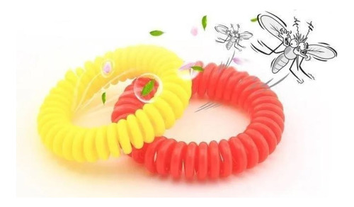 5 Pulseras Repelente Anti Zancudos