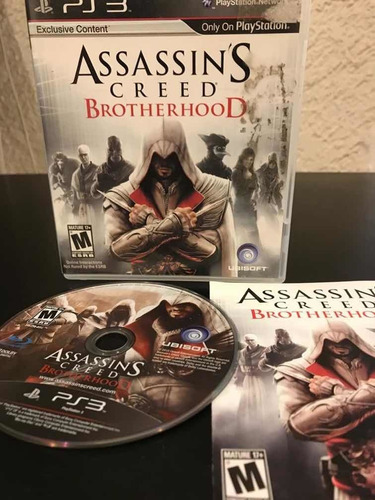 Juego Playstation 3 Assassins Creed Brotherhood Disco Fisico