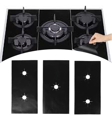 Rk1 Fundas Para Quemadores De Cocina A Gas, 0,2 Mm