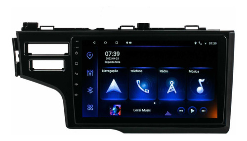 Central Multimidia Honda Fit 2015 Ate 2020 Android 11 9p Cam