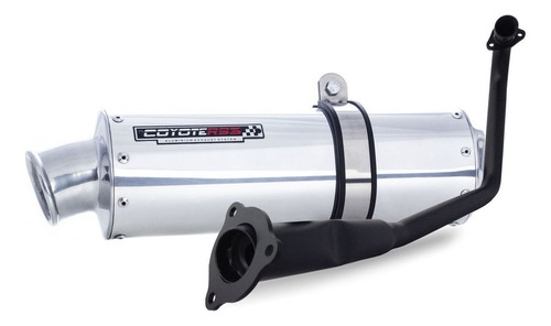 Escape / Ponteira Coyote Rs3 Alumínio Oval Apache 150 Dafra