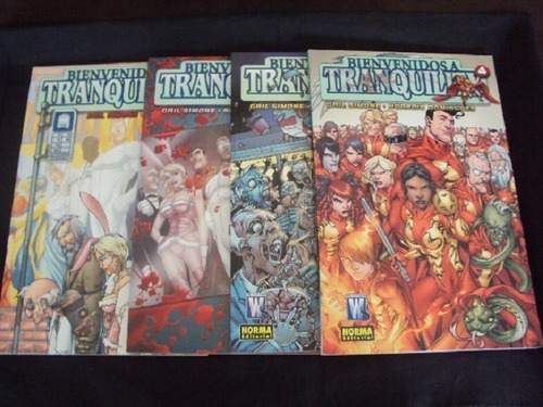 Pack Bienvenidos A Tranquility (4 Tomos) - Gail Simone