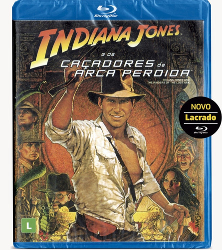 Blu-ray Indiana Jones Os Caçadores Da Arca Perdida Novo Raro