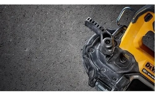 Sierra De Banda Portátil Dewalt Xtreme De 12v Sin Bateria Color Amarillo