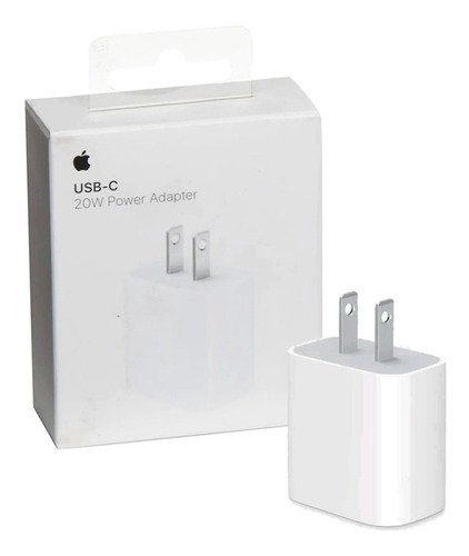 Cargador Apple Usb Tipo C 20w Carga Rapida Original  