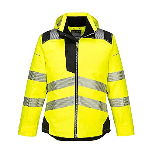 Chaqueta De Seguridad Invernal Impermeable Y Reflectant...