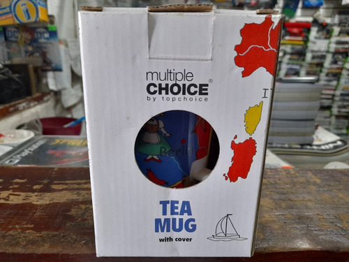 Taza Ceramic Tea Mug With Cover