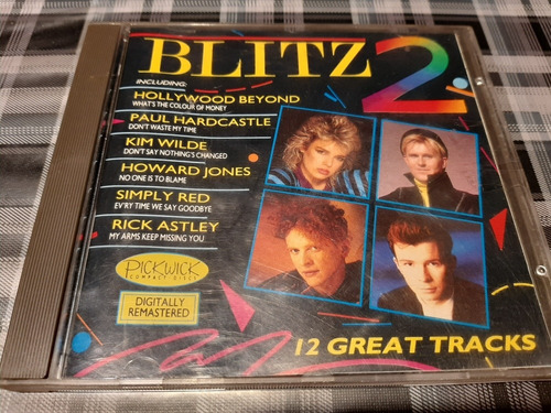 Blitz 2 - Compilado Pop Inglés - Cd Original 