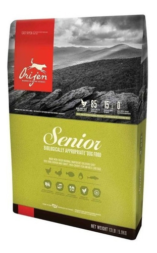 Orijen Senior Para Perro 2kg Con Reparto A Todo Chile 