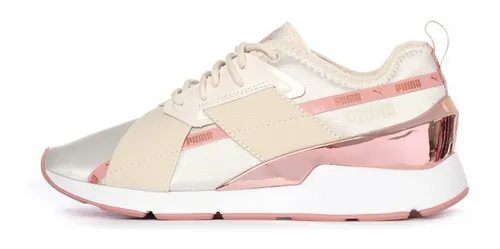 Tenis Puma Mujer Muse X 2 Metallic Rosa 37083803
