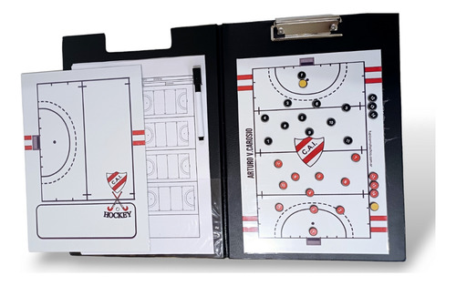 Hockey Set Dt 2 Pizarras Personalizadas Más Kit