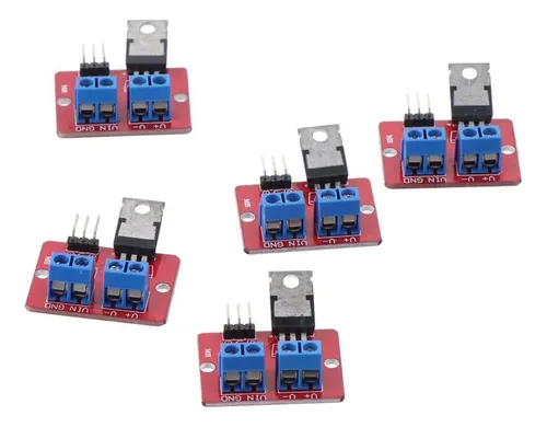 Hobbyin 5pcs Irf520 Mosfet Module De Mosfet, Módulo De Con