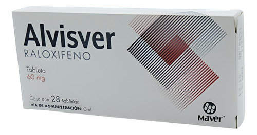 Raloxifeno Alvisver 60 Mg Caja Con 28 Tabletas ( 2 Pack )