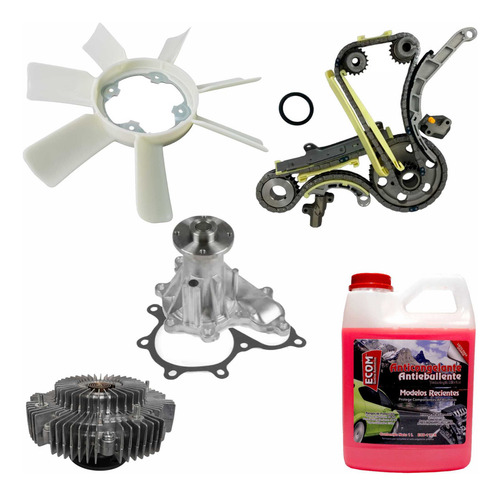 Kit Distribución Aspas Fan Clutc Nissan Pickup D23 2.5 08-15