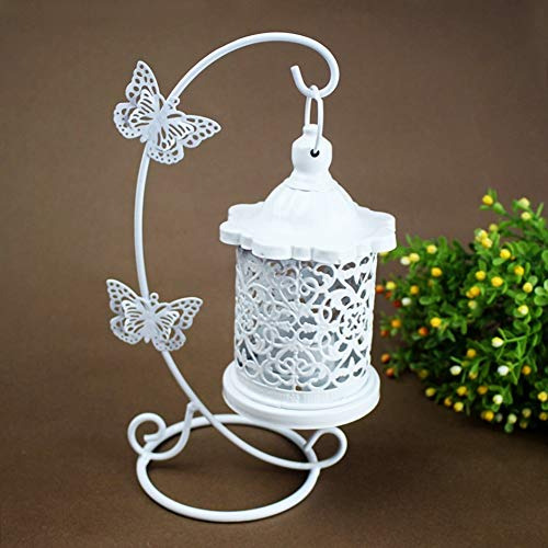 Jaula De Pájaros Decorativa, Candelabros Huecos Colgantes, P