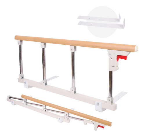 Bluedreamer Rieles De Cama Para Adultos Mayores, Asa Plegable Para La Cabecera De La Cama, Protector De Cama Plegable, Barandilla De Cama Para Personas Mayores, Asa De Ayuda Ajustable Para Evitar Caíd