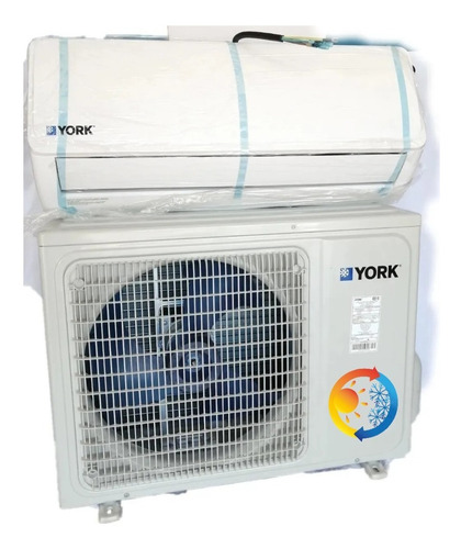 Minisplit York 1 Tonelada 110v Frio Calor Aire Acondicionado