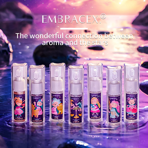Perfume De Aceites Esenciales Aromáticos Gemini, 10 Ml