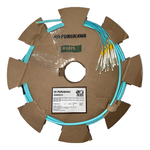 Service Cable Pré Conectorizado Furukawa 12f Om3 Lc-upc 20m