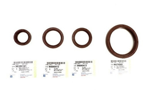 Imagen 1 de 4 de Kit 4 Estopera Original Gm Trasera Delantera Leva Aveo 1.6