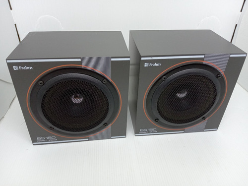 Imagem 4 de 10 de Par Caixa Acústica Alto Falante Frahm Bs150 50w Ihf Sem Uso
