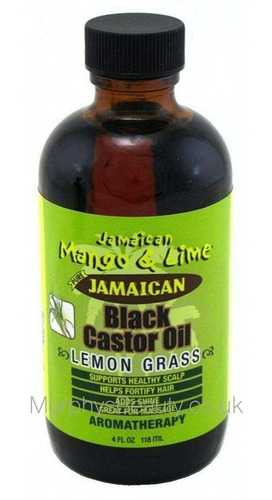 Imagen 1 de 1 de Mango & Lime Negro Aceite De Ricino  Lemon Grass  De Jamaica