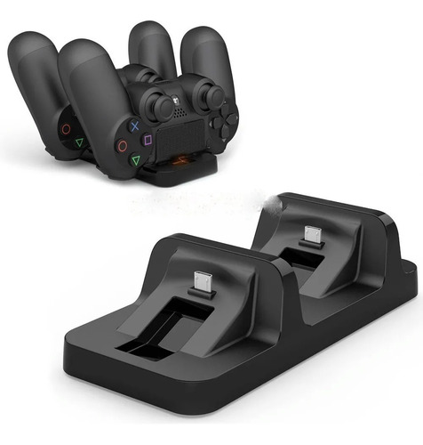 Imagen 2 de 4 de Base Cargadora 2 Joystick Ps4 Hooligans Playstation Playking