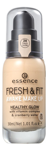 Base de maquillaje líquida Essence Fresh & Fit 20 Fresh Nude, 30 ml, Blz
