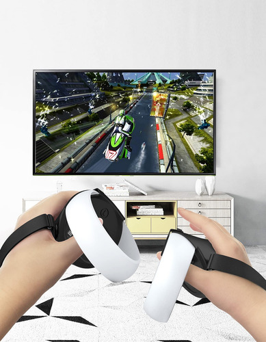 Fundas Protectoras De Silicona Para Meta Oculus Quest 2 Viol
