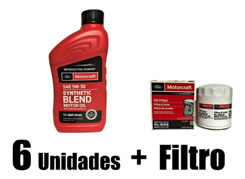 Kit Mantención Genuino Ford Motorcraft® Edge Ecoboost 2.0